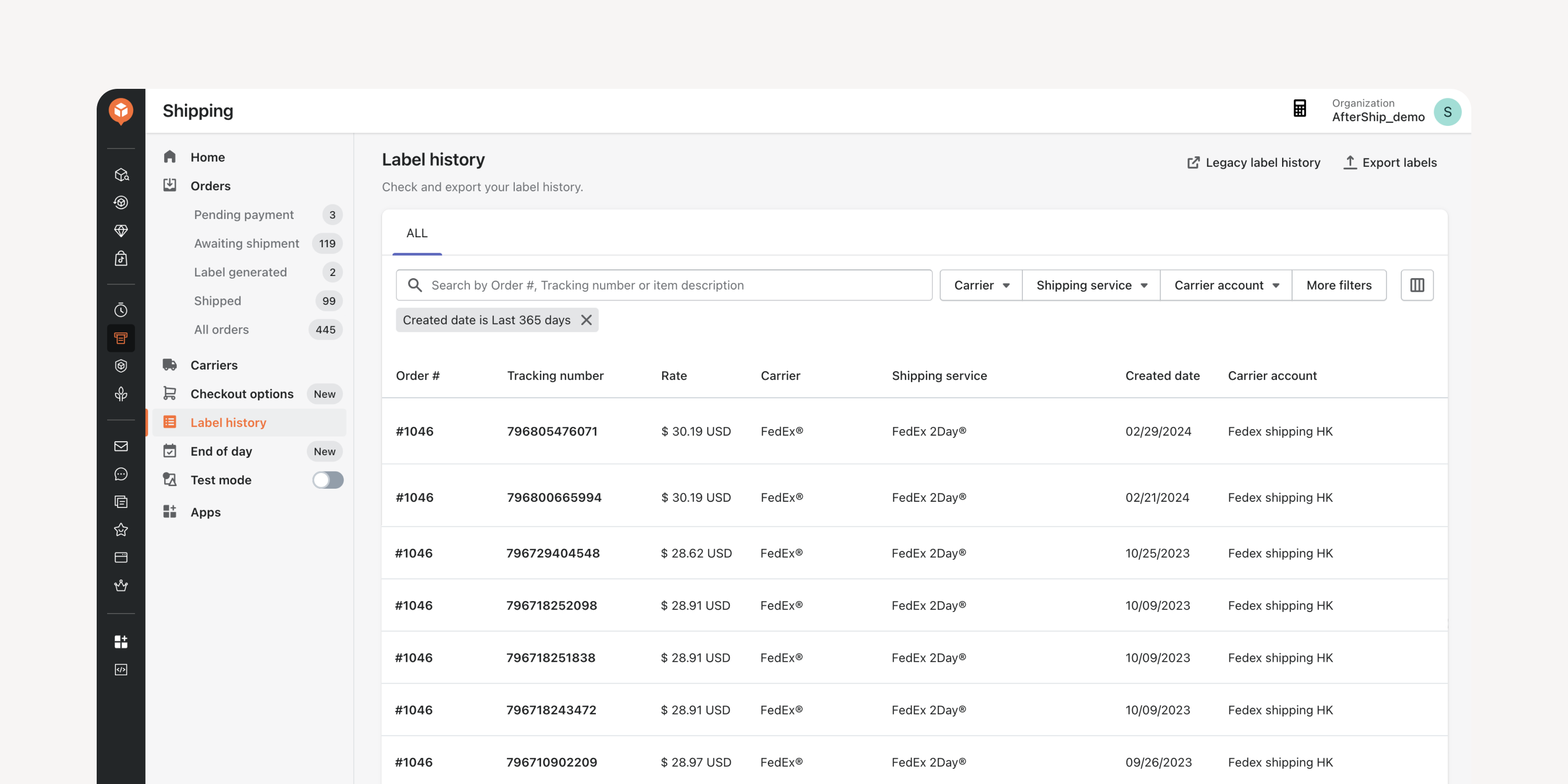 Redesigned Label History Dashboard.png