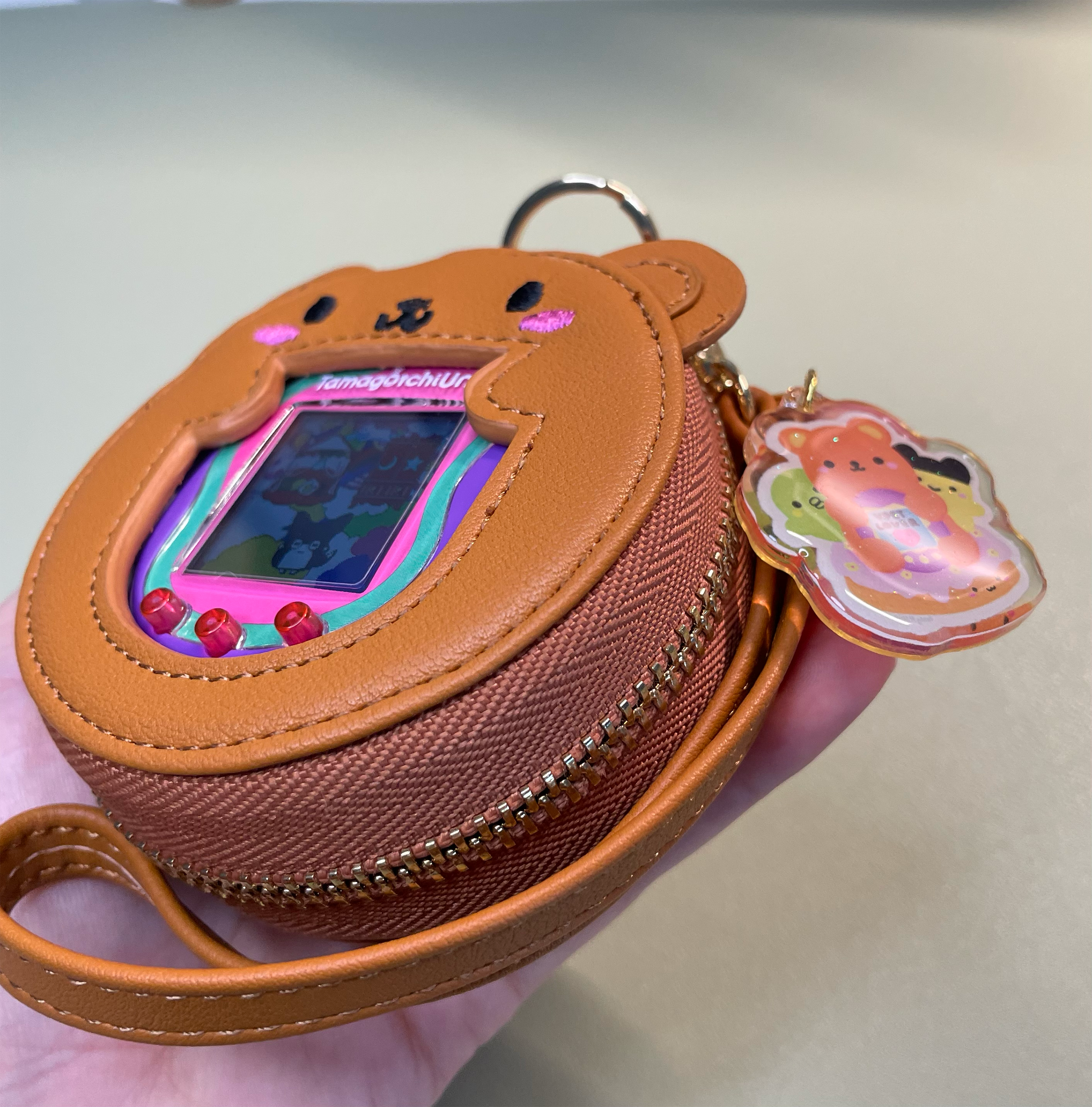 高質で安価 Tamagotchi Huggy たまごっちのポーチ Pouch Zipper Bear その他