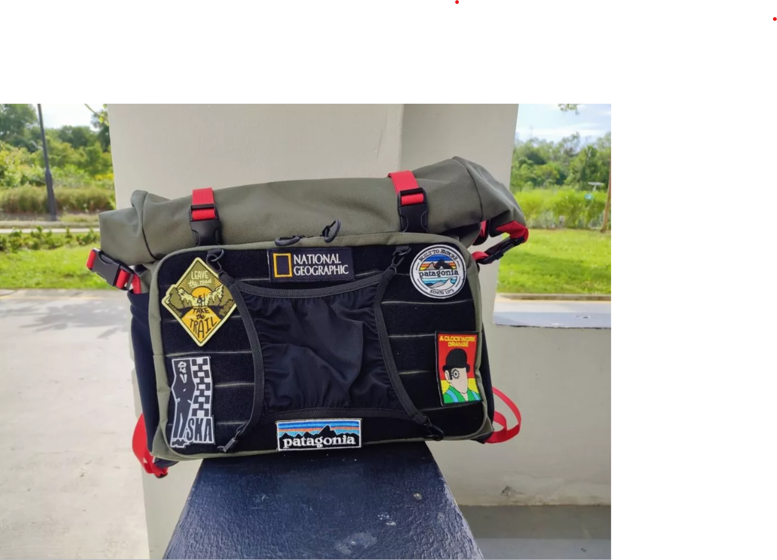 UrbanX handmade custom bag for Brompton 3sixty folding bike