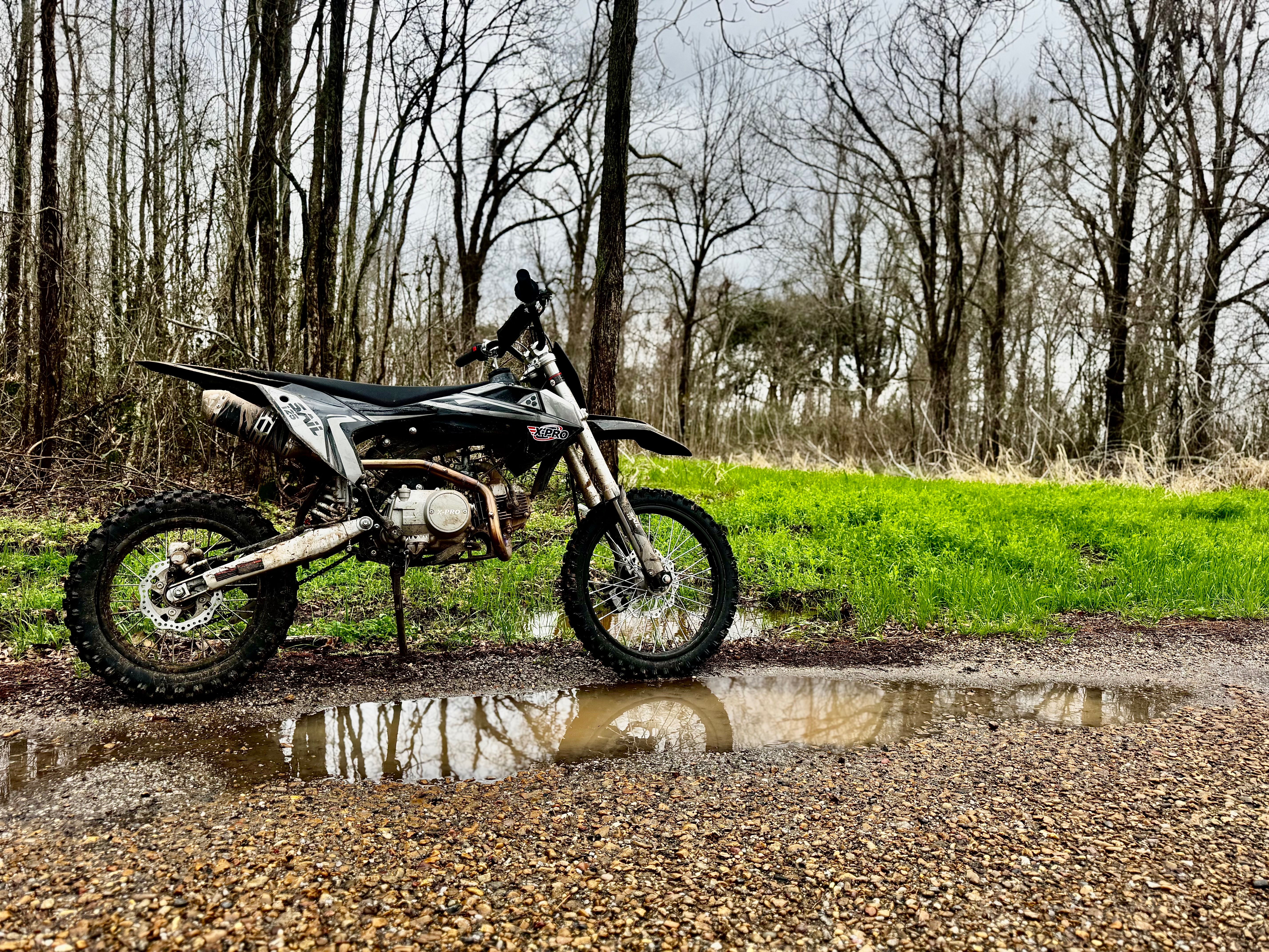 フットサル125 Free Shipping! X-PRO Sail 125 125cc Dirt Bike with 4-speed