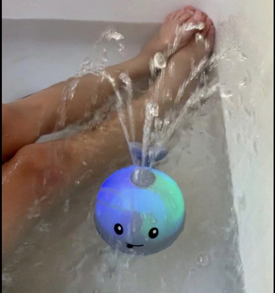 Badehval som brukes i badet