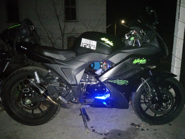 ne〜ne Free Shipping! X-PRO 125cc Ninja Motorcycle with Manual