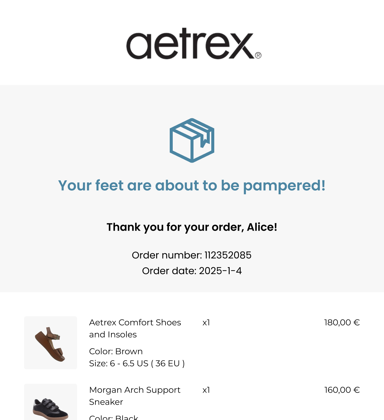 Klaviyo AfterShip Aetrex case study